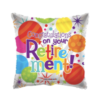 Retirement balloon - 18" helium balloon suitable for a retirement * balloon may be different from image shown *