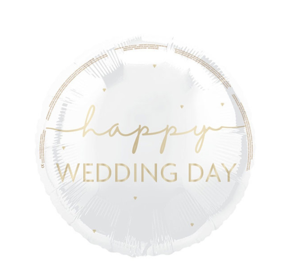 Wedding day balloon