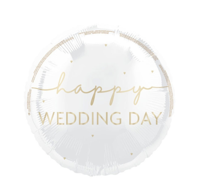Wedding day balloon - Helium filled balloon suitable for a wedding